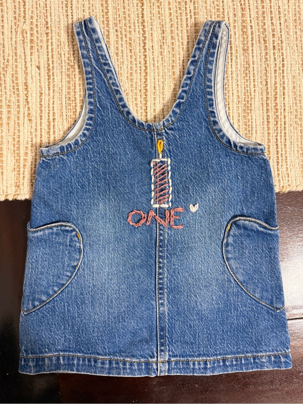 Custom Hand Embroidered Birthday Dress